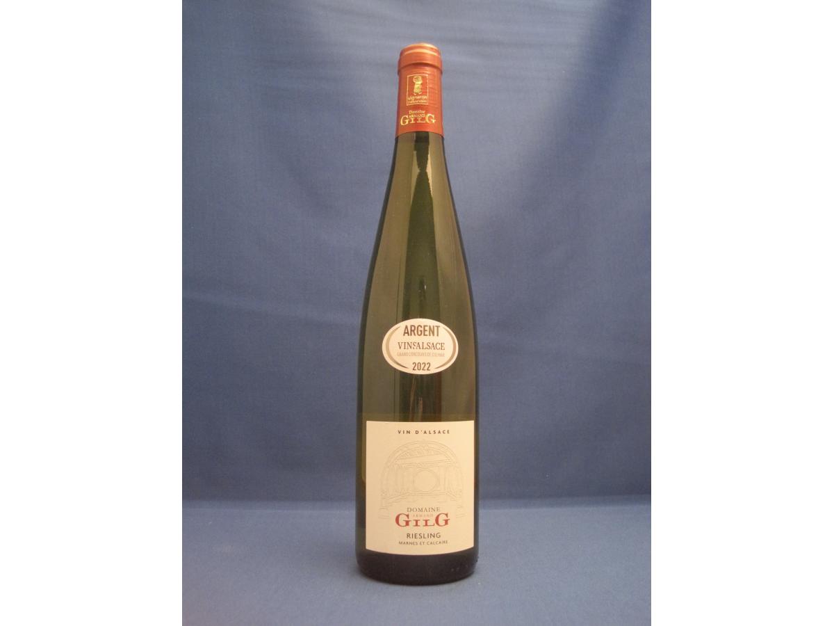 Domaine Gilg Riesling Marnes et Calcaire von Vin et Voitures, Weinhandel und Weinimport